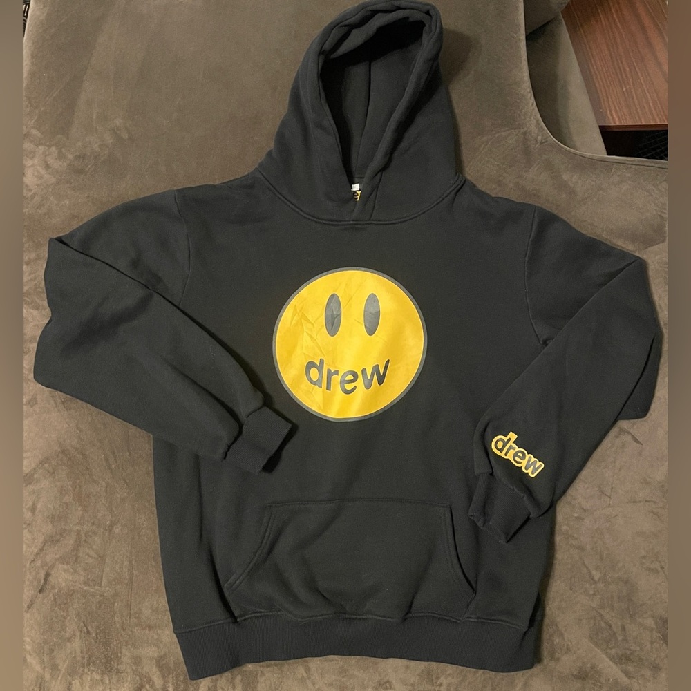 Drew House Mascot Hoodie Black Extra Large XL Justin Bieber
